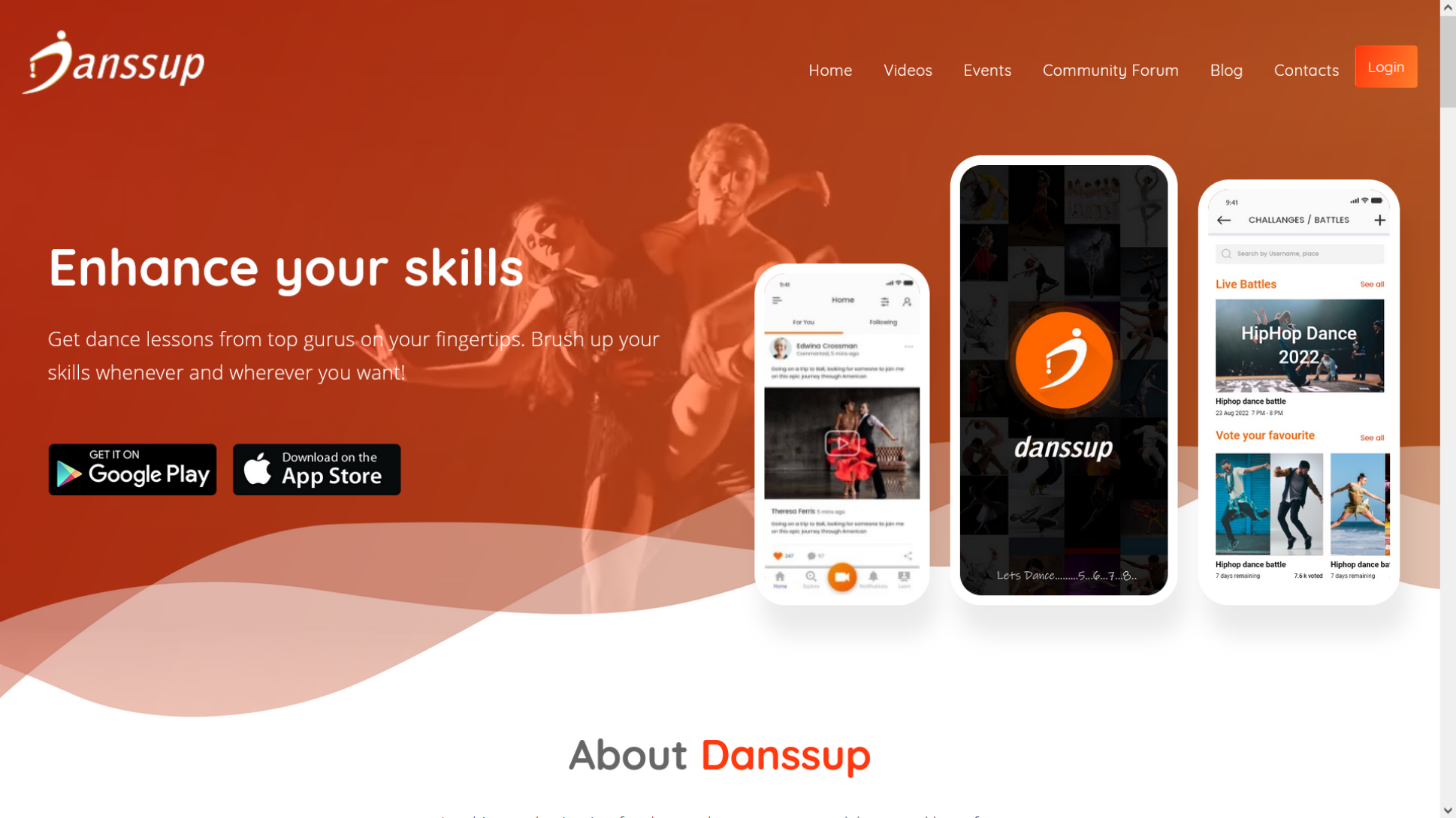 Danssup: Global Dance Platform 