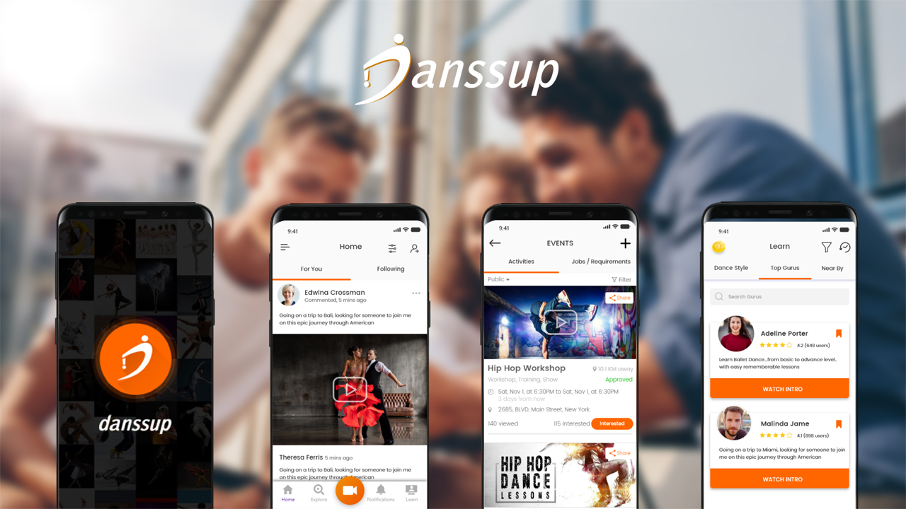 Danssup: Global Dance Platform 